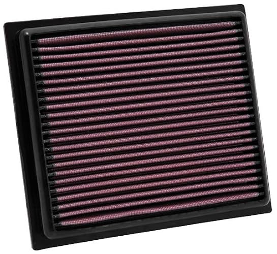 K&N Filtro de Aire de Alto Flujo de por Vida para Motor 33-2435 para Lexus/Mitsubishi/Toyota 2010-2024