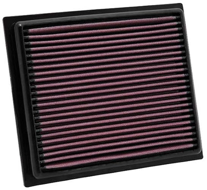 K&N Filtro de Aire de Alto Flujo de por Vida para Motor 33-2435 para Lexus/Mitsubishi/Toyota 2010-2024