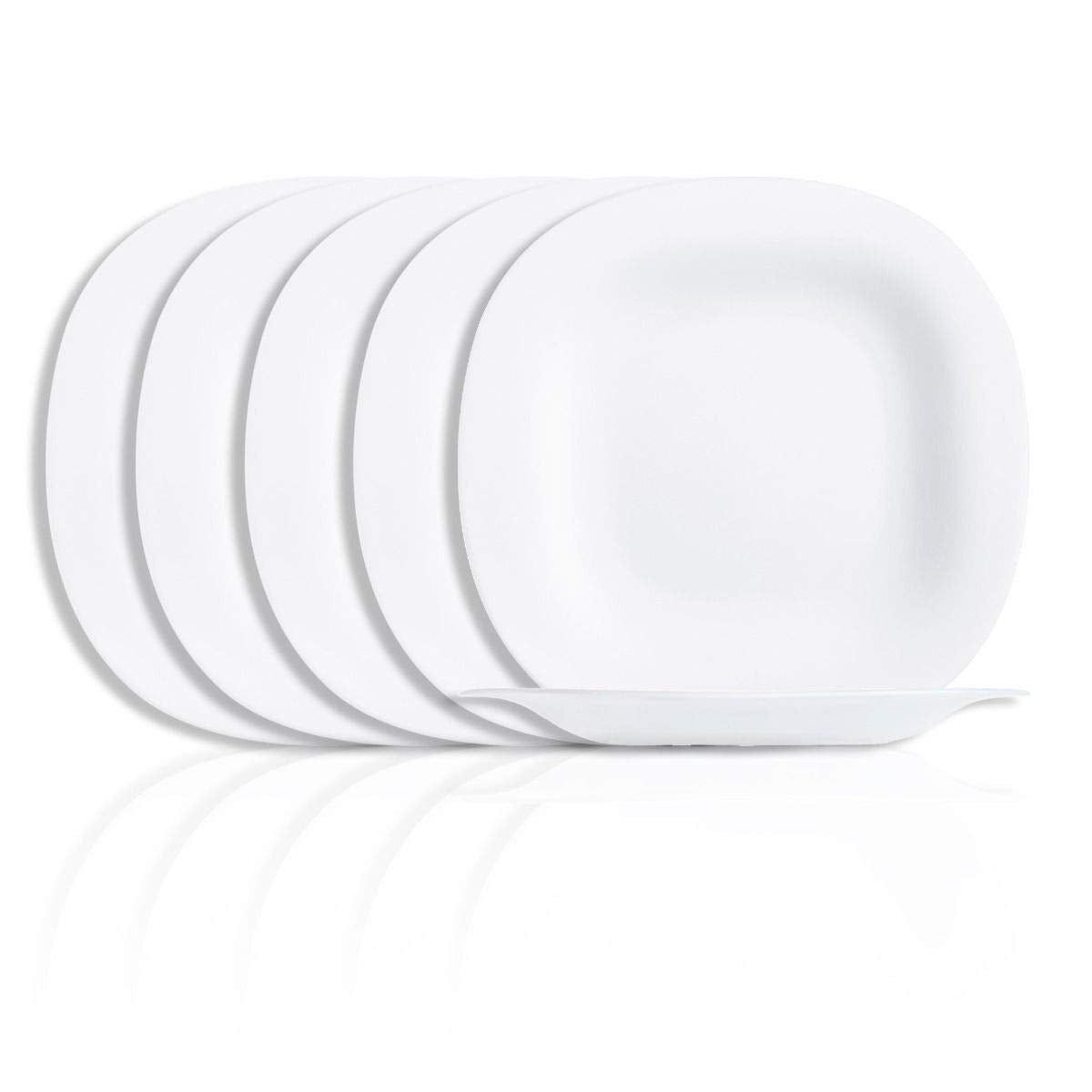Vajilla Moderna De 18 Pzas De Opal Carine Luminarc Blanca