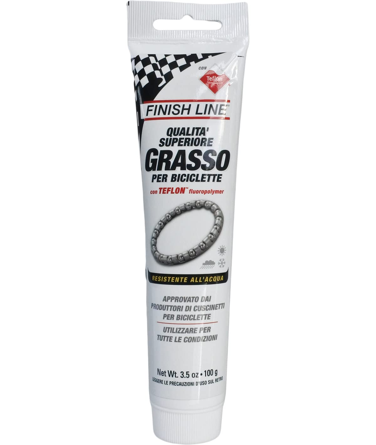Finish Line Grasa Teflon Finish line, 100 G + lubricante y Desengrasante 1 Step, 120 ml