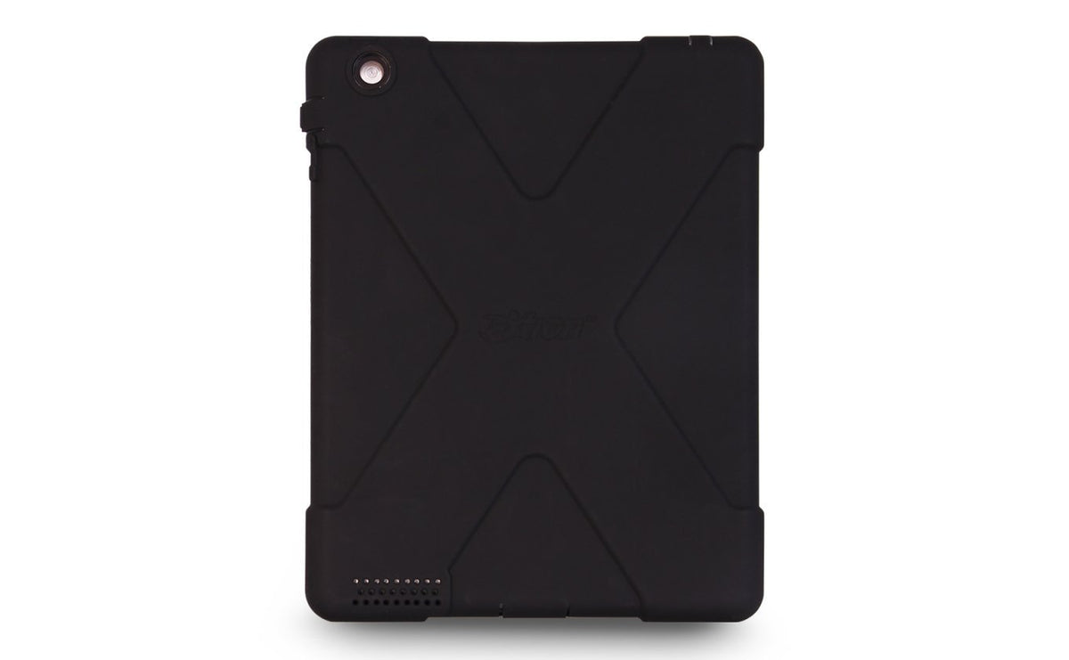 The Joy Factory aXtion Bold, Rugged Water-Resistant Case w/Built-in Screen Protector for iPad 4th/3rd/2nd Gen (Black/Black)
