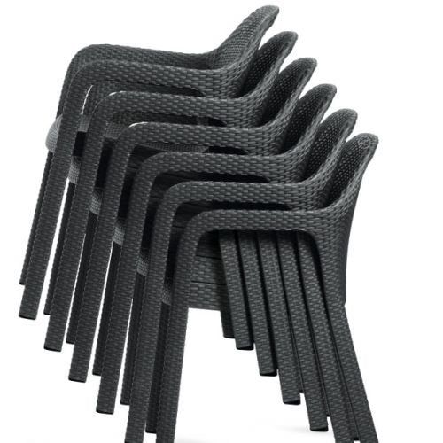 Lechuza Silla, Gris, 57 x 58 x 84 cm