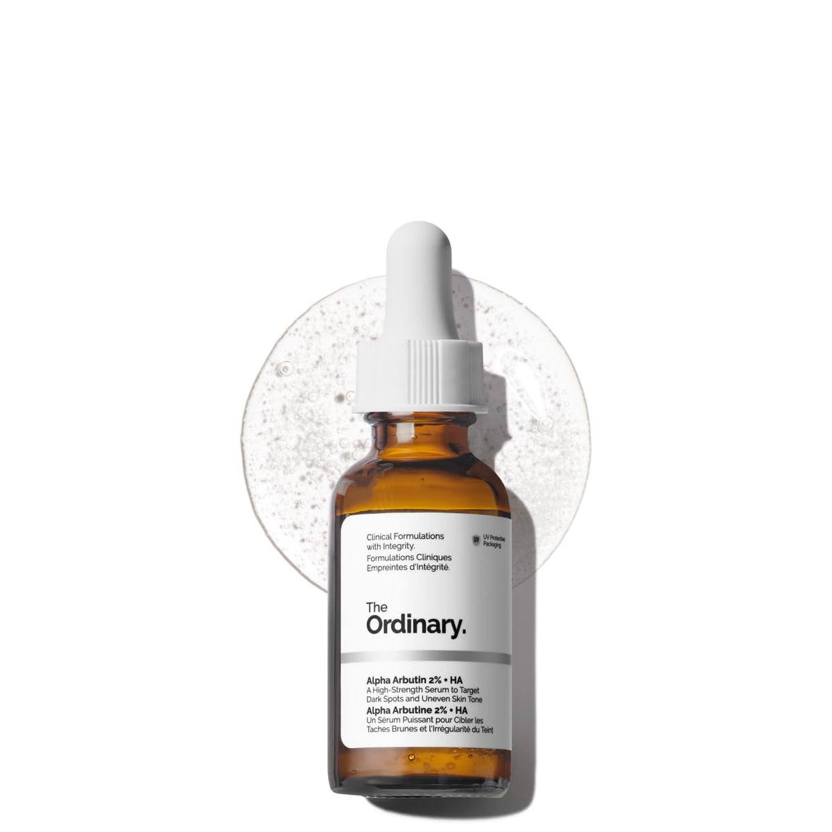 The Ordinary Alpha Arbutin 2% + HA, Suero Antimanchas - 30 ml (Paquete de 1)