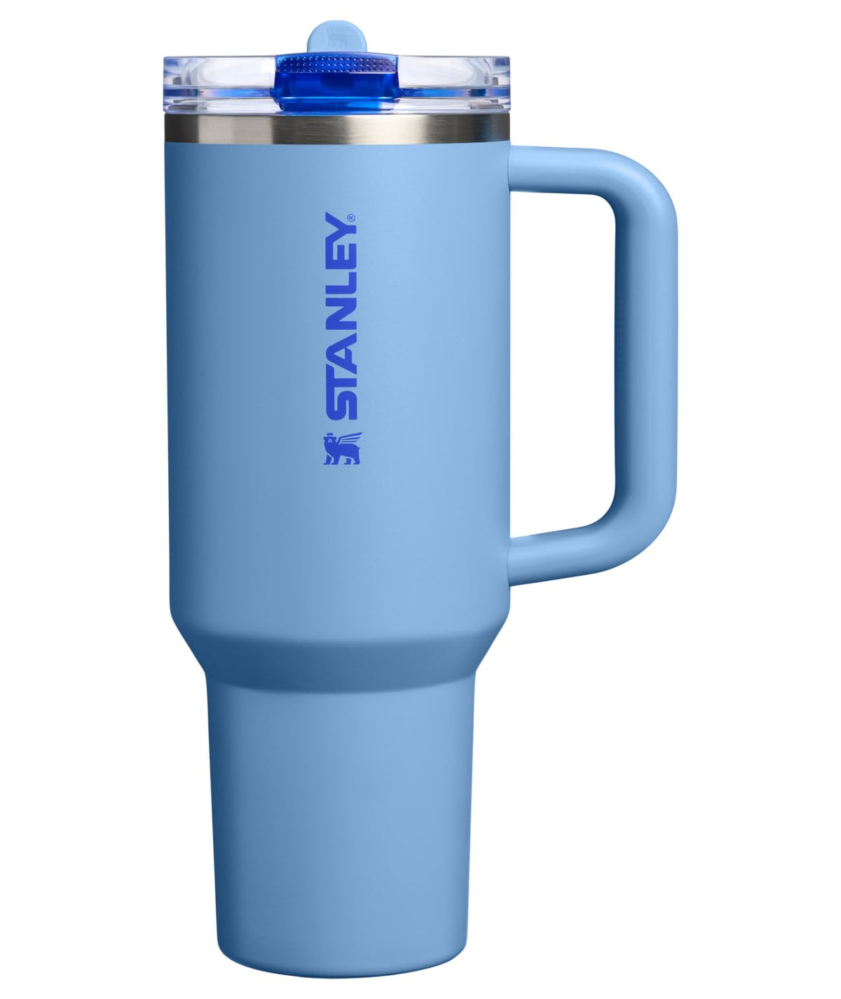 Stanley Quencher ProTour Vaso Térmico con Popote Abatible, Acero Inoxidable - 1,134 g - azul (blue sky)