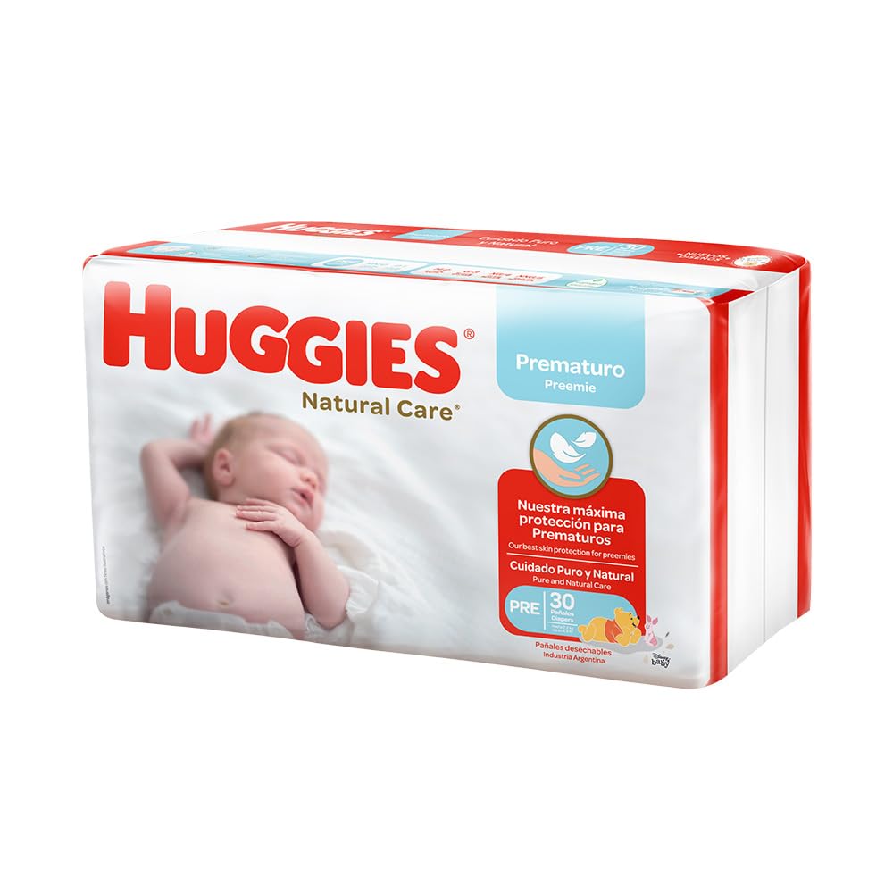 Huggies Prematuro, Unisex, 30 pañales