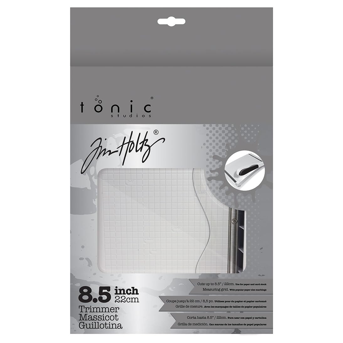 Tonic Studios Tim Holtz Comfort - Cortadora de papel (21,6 cm)