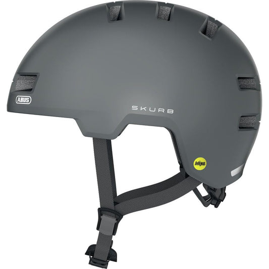 ABUS Stadthelm Skurb MIPS - Fahrradhelm mit zusätzlichem Aufprallschutz - Zum Skaten, BMX-Fahren Oder Longboarden