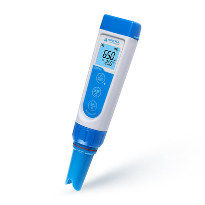 Apera Instruments Premium Line ORP60 Kit de comprobador ORP de bolsillo, sonda reemplazable, precisión de 1 mV/±0,2% F.S, rango de ±1000 mV