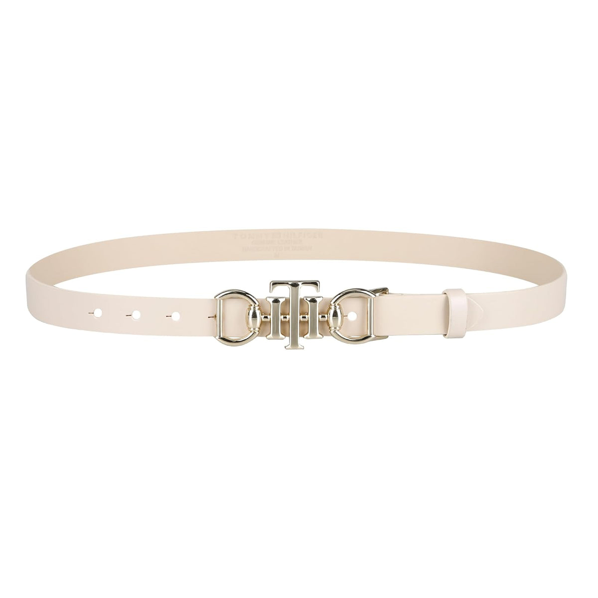 Tommy Hilfiger Th Horsebit Plaque Buckle Cinturón Mujer
