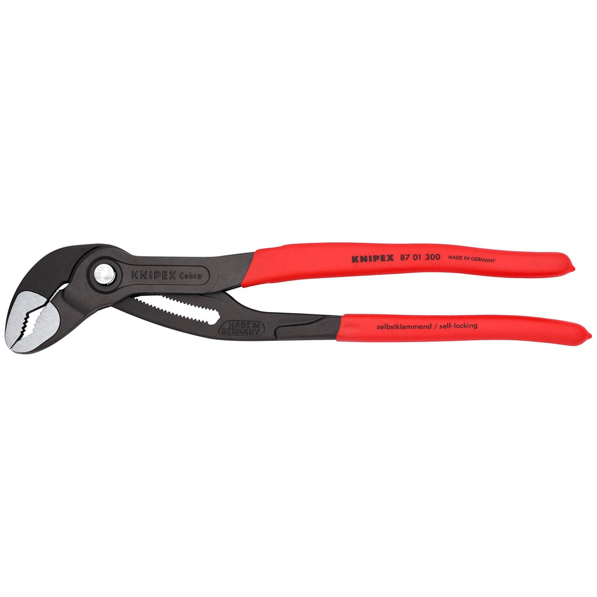 Knipex Pinzas Cobra para Bomba de Agua Mango Rojo - 30.48 cm (12 pulgadas)