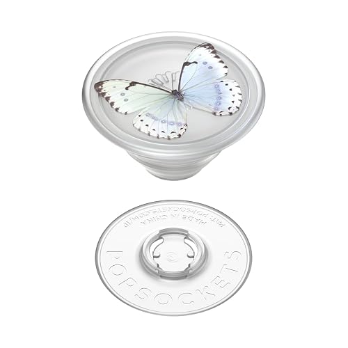 PopSockets - Empuñadura para teléfono con Soporte expandible, Agarre calcomanía, Polilla Whisper