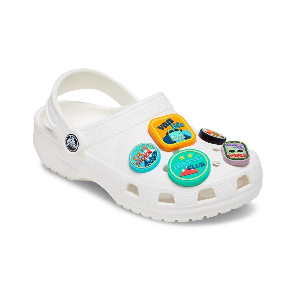 Crocs Jibbitz - Paquete de 5 dijes para zapatos de viaje | Jibbitz