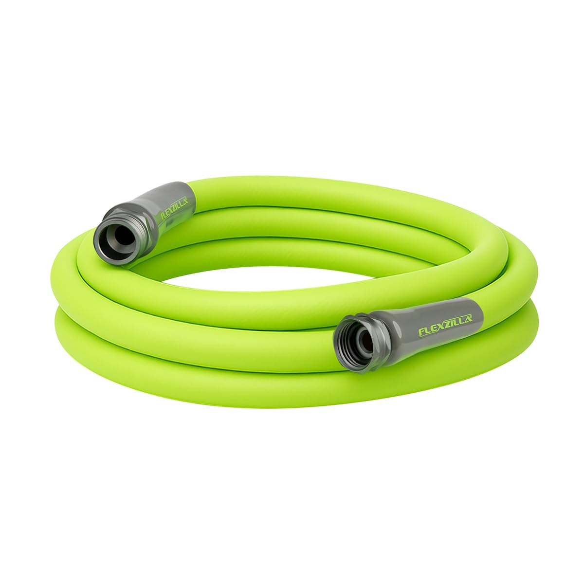 Flexzilla - Manguera de jardín de 5/8 pulgadas x 15 pies, manguera de agua ligera para todo tipo de clima, duradera y flexible, conexiones sin fugas