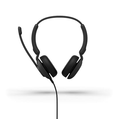 Jabra Evolve 10 Auriculares con Cable con micrófono con cancelación de Ruido para Uso en PC/portátil, fácil configuración USB-A, Certificado TCO, diseño Ligero, Llamadas en línea/Controles de Volumen