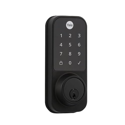 Yale cerradura digital inteligente ydd120 negra, para hogar u oficina