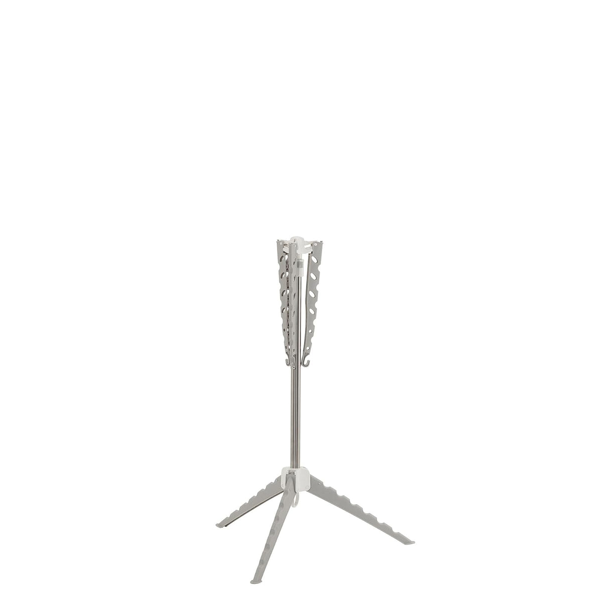 Household Essentials 5006-1 Simple Indoor Tripod Clothes Drying Rack with Carrying Handle for Laundry | Grey, Small,