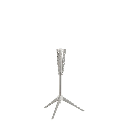 Household Essentials 5006-1 Simple Indoor Tripod Clothes Drying Rack with Carrying Handle for Laundry | Grey, Small,
