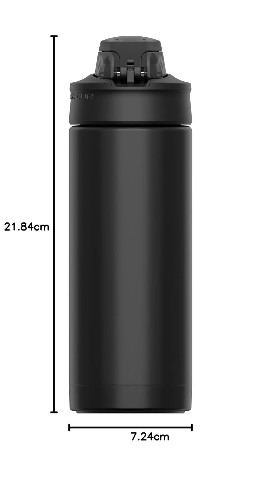 UA 16 oz Protege 2 Negro OSFA