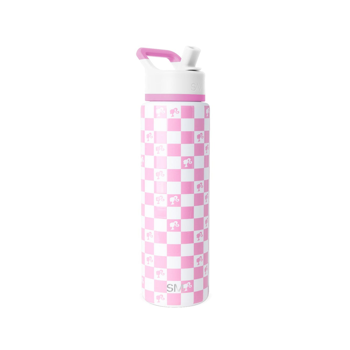 Simple Modern Summit Botella de Agua con Tapa de Popote - Botella de agua de 30 onzas - Barbie: Jaque mate