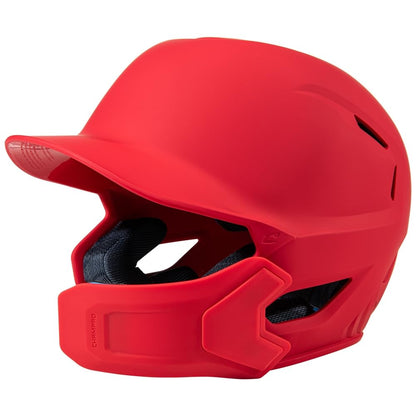 Champro HXE Casco de Bateo de Béisbol Mate con Protector de Mandíbula - Escarlata - Medium (6 1 - 2 - 7 1 - 8)