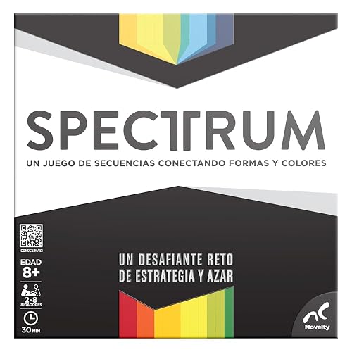 Novelty Corp Juego de Mesa de Estrategia Spectrum: 2-4 Jugadores, Edad Recomendada 2+