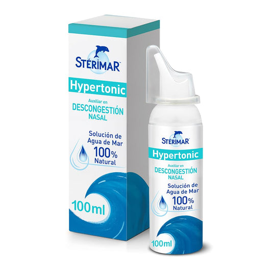 Stérimar Solución Nasal Hypertonic 100 ml. | Recomendado para Congestión Nasal Severa. Uso de 10 a 15 Días. Tu Aliado Contra el Resfriado.100% Natural.