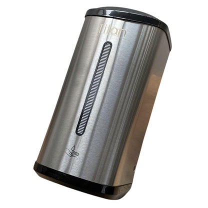 Titán Gustamar Jabonera Automática Empotrable a la Pared para Baños Públicos/Dispensador Automático de Jabón Líquido para Manos o Gel Antibacterial G-90SS en Acero Inoxidable
