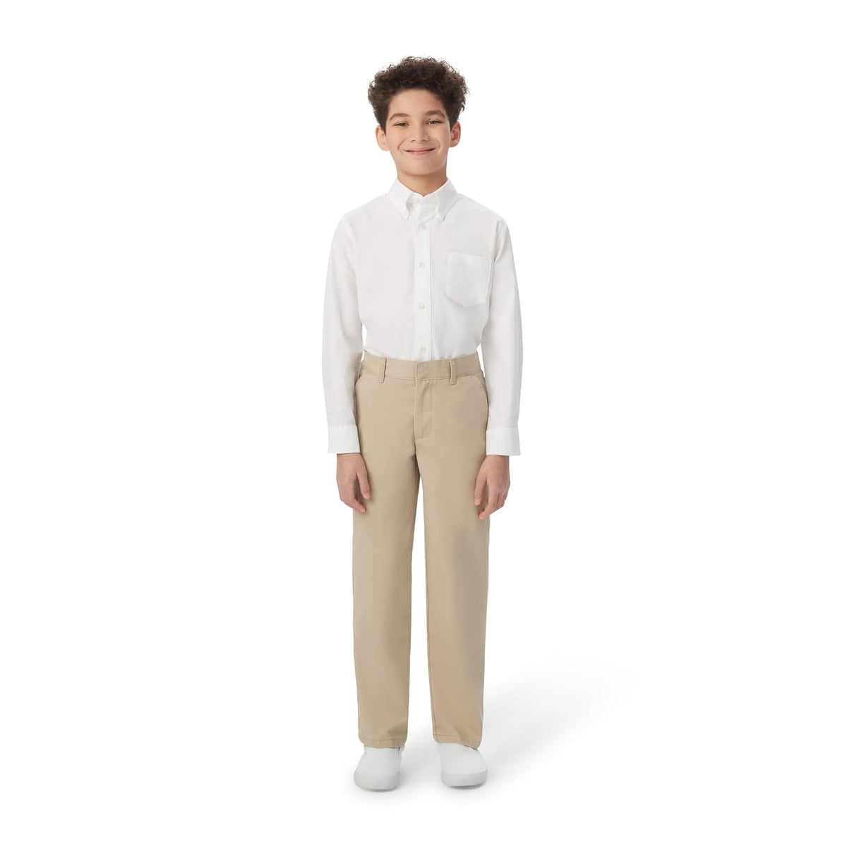 French Toast Pantalón de Ajuste Relajado con Cintura Ajustable para niños
