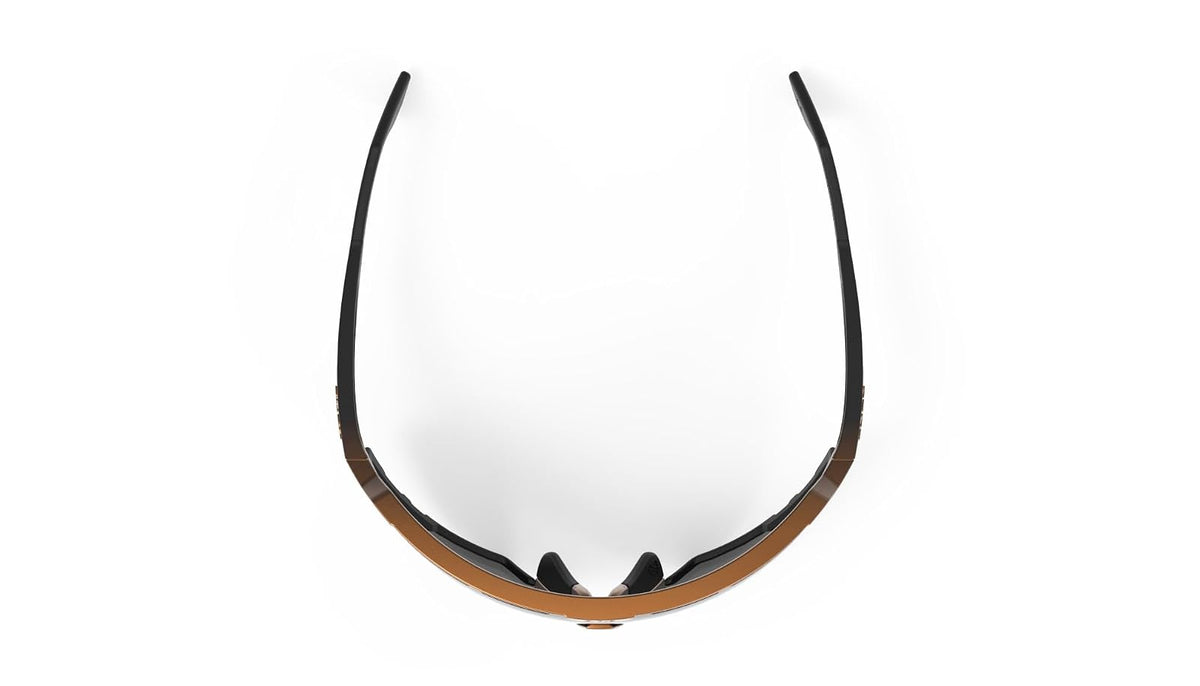 Rudy Project Lentes Defender RP Optics Deportivos Armazón Bronze Matte Fade Black Matte, Bumpers Black Mica Smoke Black