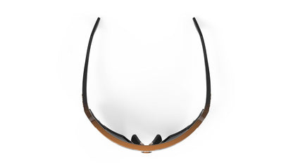 Rudy Project Lentes Defender RP Optics Deportivos Armazón Bronze Matte Fade Black Matte, Bumpers Black Mica Smoke Black