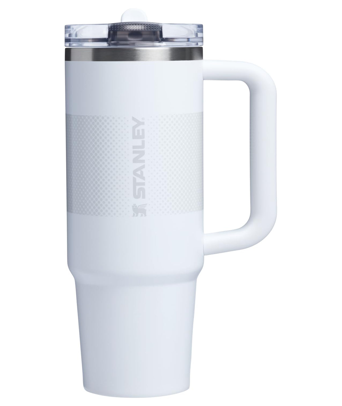 Stanley Quencher ProTour - Vaso con Popote Abatible, Mango Integrado, Acero Inoxidable, Sin BPA - 30 Ounces - Frost Fade