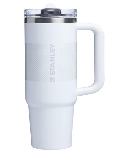Stanley Quencher ProTour - Vaso con Popote Abatible, Mango Integrado, Acero Inoxidable, Sin BPA - 30 Ounces - Frost Fade