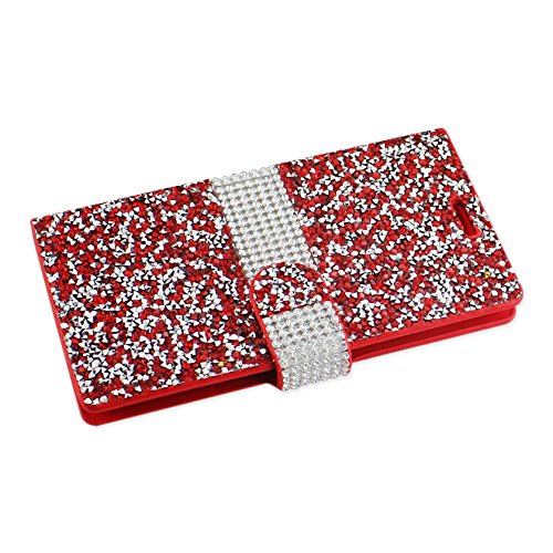 Reiko Cable de Datos de Nailon Trenzado Micro USB 2.0 de Carga y sincronización para MacBook con USB Tipo C, Rojo