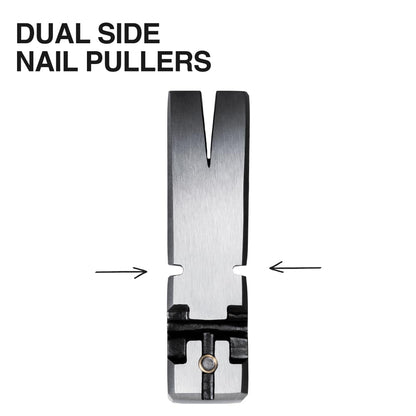 Klein Tools H80922S - Martillo de encuadre de cara lisa con garra recta, acero forjado de 22 onzas, iniciador de uñas magnético y cara cuadrada extragrande