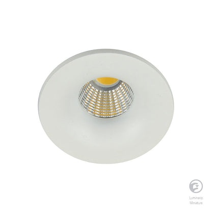 Tecnolite - Lámpara de interior LED para empotrar, 4 W, Luz Cálida Brillante