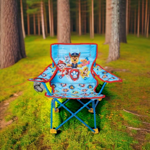 Paw Patrol - Silla de Camping para niños, Silla Camp Fold N Go con Bolsa de Transporte
