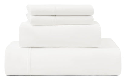 UGG Hedi Juego de Sábanas de Lujo de 4 Piezas - California King - Blanco
