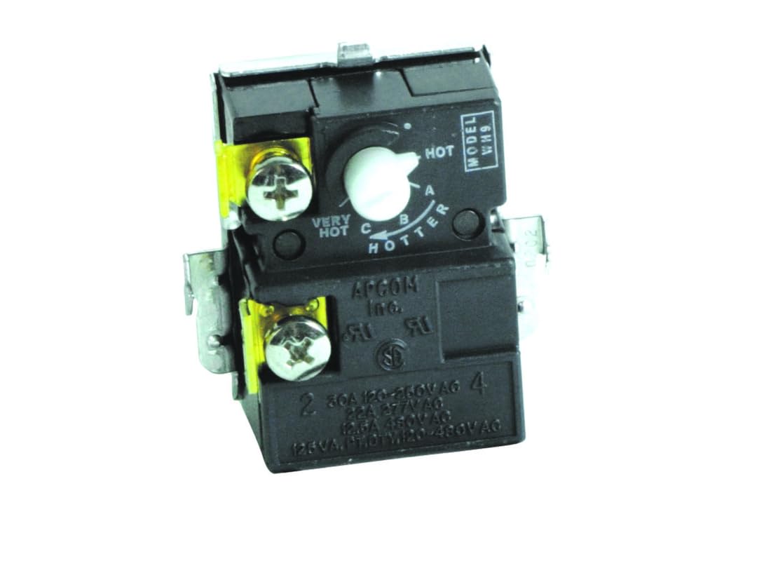 Camco 7723 Termostato Inferior WH9 Estilo Apcom, Negro