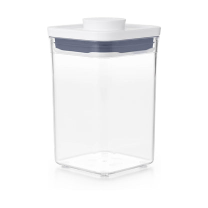 OXO Good Grips POP Contenedor Hermético para Despensa - CONTENEDOR - 1.1 Qt - Cuadrado - Azúcar moreno