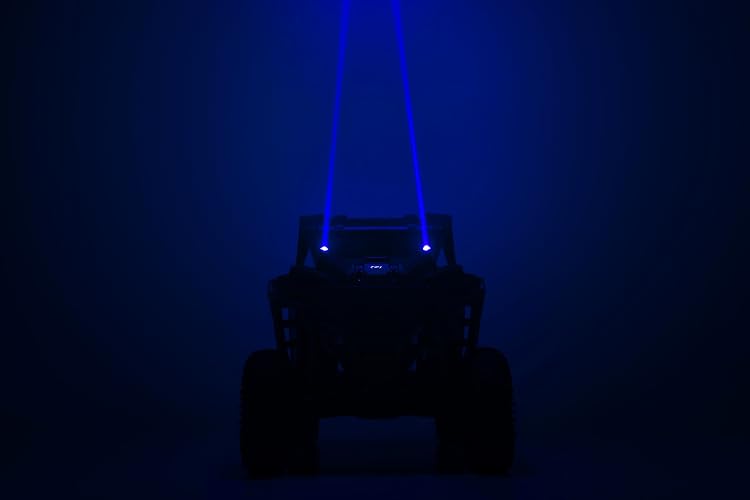 Rough Country Kit de Luz Laser con Control Remoto para UTV/ATV, Multifuncion, Negro 78870