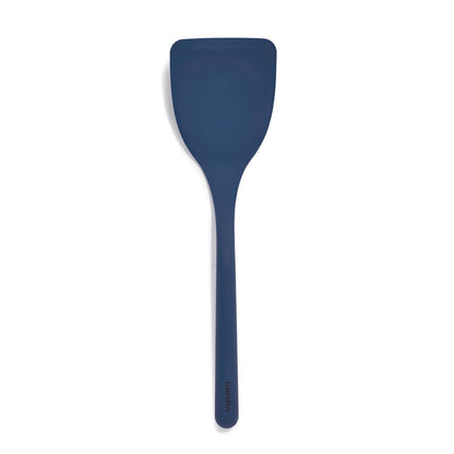GreenPan Espátula de silicona sólida, utensilio de cocina giratorio, utensilios de cocina antiadherentes de goma flexible, núcleo de acero rígido, resistente al calor, mango antideslizante