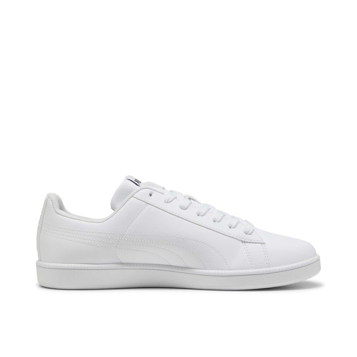 PUMA, Tenis Casuales UP, Unisex, Blanco con Azul, Talla 25,5