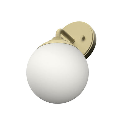 Hunter Fan, Colgante de Pared Hepburn 1 Luz, Dorado | Diseñado para resistir la humedad en espacios interiores, es una manera fácil de elevar sus espacios