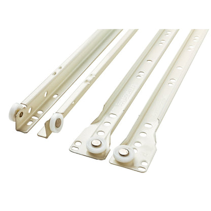 Liberty Riel deslizante de montaje inferior para cajón, 35.56 cm, Utilitario, 14'', Blanco