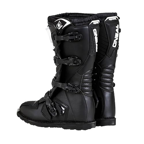 O’Neal - Botas para motociclista, logo nuevo negro, Negro, 7 M US