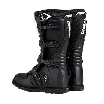 O’Neal - Botas para motociclista, logo nuevo negro, Negro, 7 M US