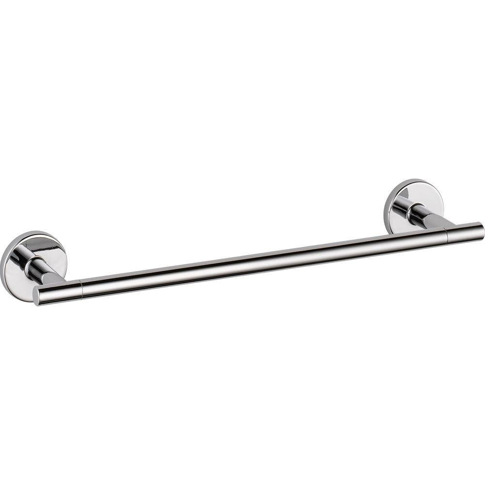 Delta Faucet 75930 Trinsic 76,2 cm Toalla Bar, Cromo Pulido, Contemporáneo, 12 Inch Towel Bar, Polished Chrome