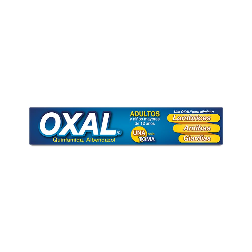 Oxal Antihelmínticos, 2 Tabletas