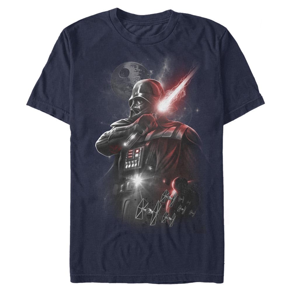 STAR WARS Star Wars Men's Dark Lord Darth Vader Graphic Shirt, Hombre