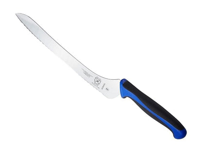 Mercer Culinary Millennia Products, Azul, 9-Inch Offset Wavy Edge Bread Knife, 1